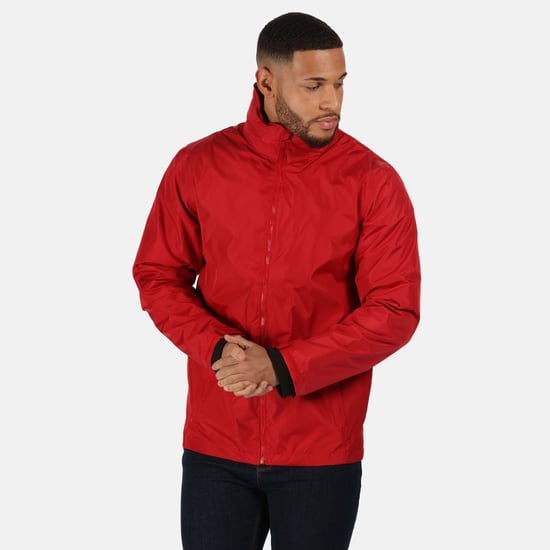 Regatta Mens Classic Waterproof Jacket (Classic Red/Black)