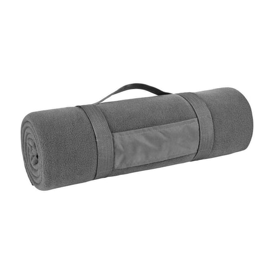 SOLS Plaid Pill Resistant Fleece Blanket (Charcoal)