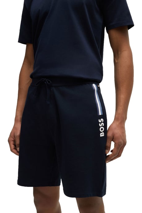 Men's Boss Authentic Shorts 10208539 17 Hoody in Dark Blue - Image 2