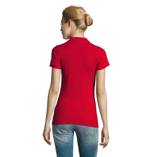 SOLS Dames/Dames Perfect Poloshirt (Rood) - Image 2