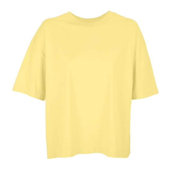 SOLS Dames/Dames Boxy Organic Oversized T-shirt (Lichtgeel) - Image 1