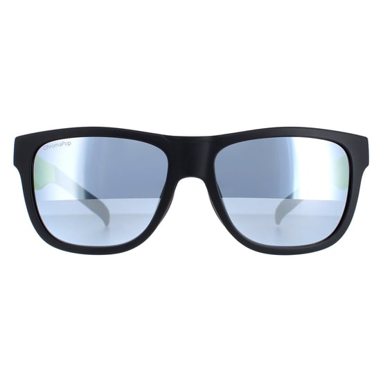 Smith Square Mens Matte Black Yellow Chromapop Silver Mirror Lowdown Slim/N