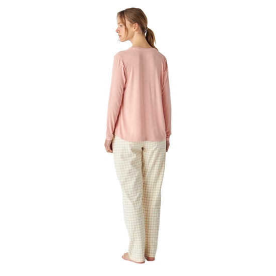 JJBEP0501 Women's Printed Long Sleeve Pajamas