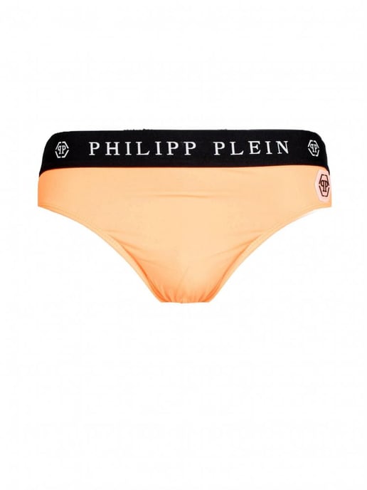Philipp Plein zwembroek Mannen oranje - Image 1