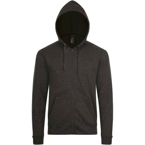 SOLS Unisex Adult Stone Hoodie (Houtskoolmelange) - Image 1