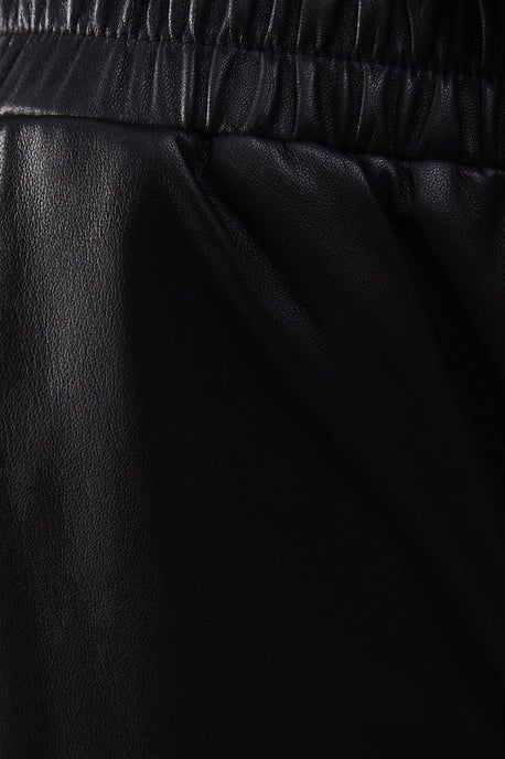 Real Leather Straight Leg Jogger - Image 5