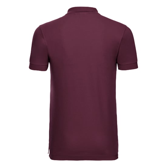 Russell Heren Stretch Poloshirt (Bourgondië) - Image 2