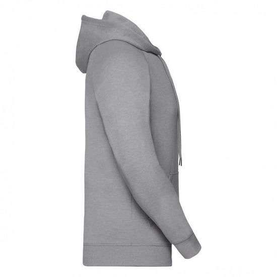 Russell Heren Authentieke Sweatshirt met volledige ritssluiting / Hoodie (Licht Oxford) - Image 2