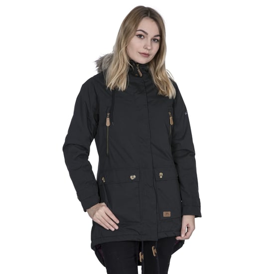 Trespass Womens/Ladies Clea Waterproof Padded Jacket (Black)