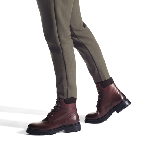 KG Kurt Geiger Leather Force Cuff Boots