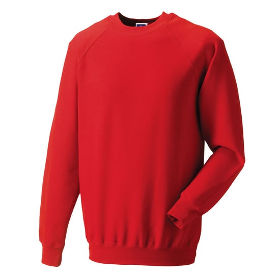 Russell Klassiek uniseks Sweatshirt voor volwassenen (Helder rood) - Image 1
