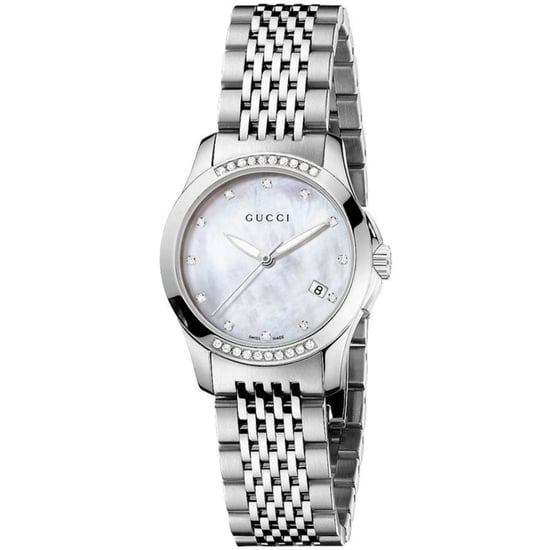 Gucci YA126510 G-Timeless Parelmoer Dames Horloge - Image 1