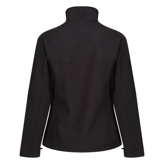Regatta Ladies Uproar Softshell Wind Resistant Jacket (All Black)