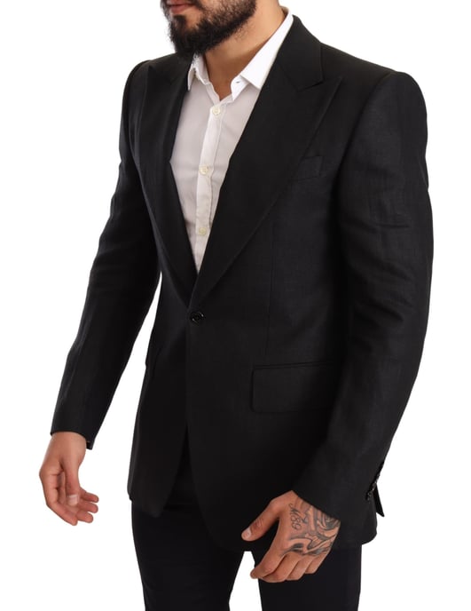 Linnen Slim Fit Jas Blazer - Image 2