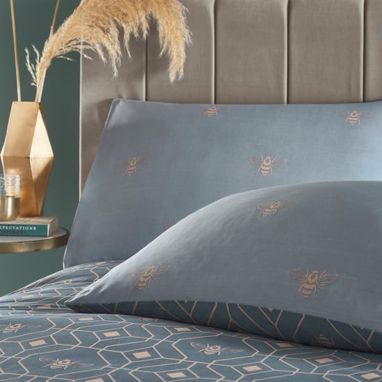 Bee Deco Geometric Duvet Cover Set - Image 2