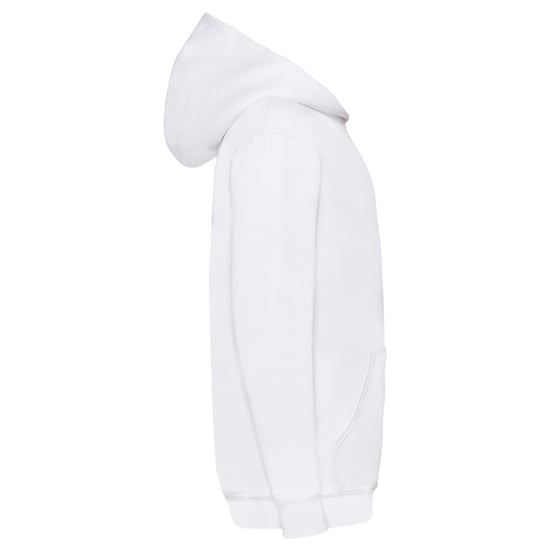 Fruit of the Loom Kinder/Kids Klassieke Effen Hoodie (Wit) - Image 3