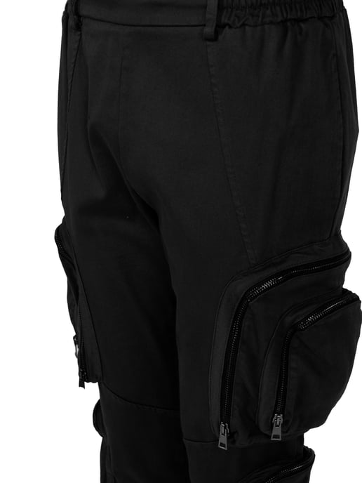 La Haine Inside Us Trousers Cargo Men's Black