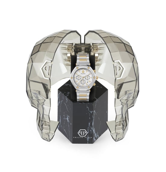 Philipp Plein The Hexagon Chrono Heren Multikleur Horloge PWZBA0423 - Image 4