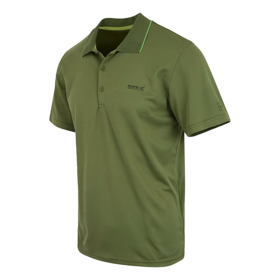 Regatta Heren Maverick V Actief Poloshirt (Nefrietgroen) - Image 3