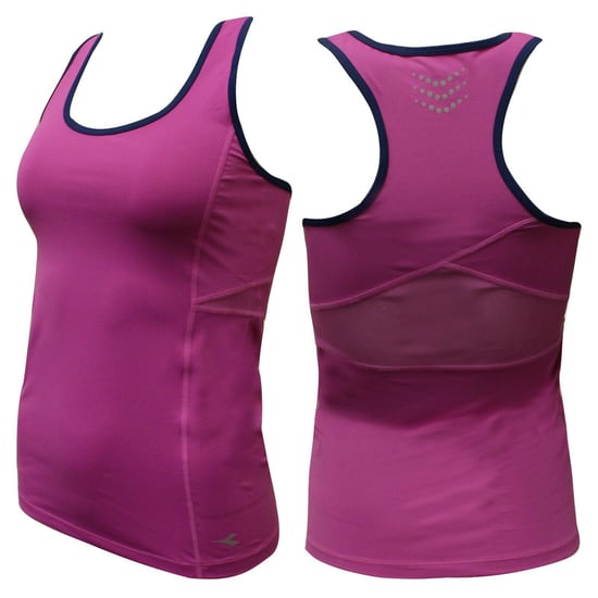 Diadora Running Womens Purple Vest