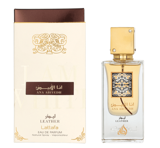 Lattafa Ana Abiyedh Leather Edp Spray60 ml. - Image 1