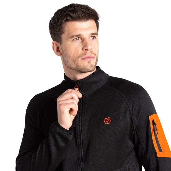 Dare 2B Mens Torrek Fleece Top (Black)