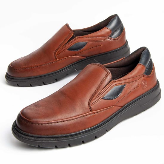 Purapiel Mocassin Confore2 Brun