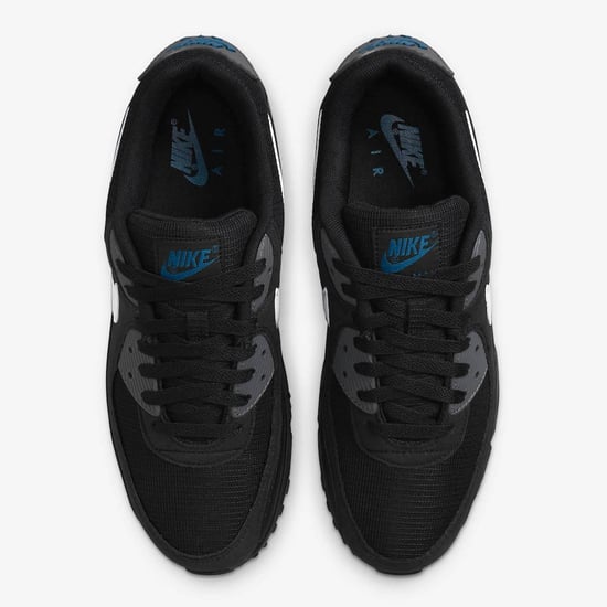 Nike Air Max 90 Heren Sportschoenen in Zwart/Wit/Marina/Iongrijs - Image 4
