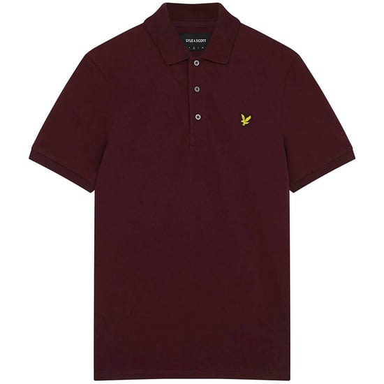 Lyle & Scott Polo SS Plain Polo Shirt Rood - Image 3