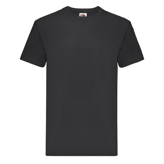 Fruit of the Loom Heren Super Premium T-Shirt (Zwart) - Image 1