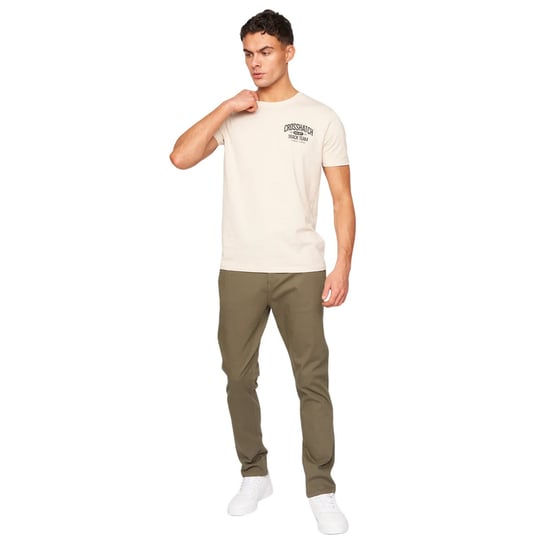 Crosshatch Heren Roysden Chinos (Khaki) - Image 3