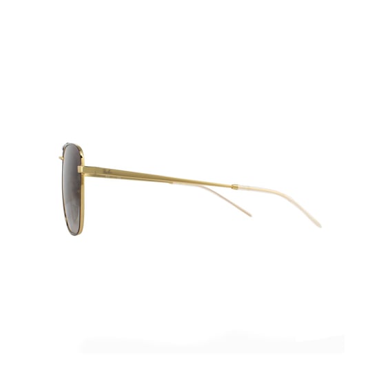 Ray-Ban Sunglasses 3588 905513 Gold Top On Brown Brown Gradient Dark Brown