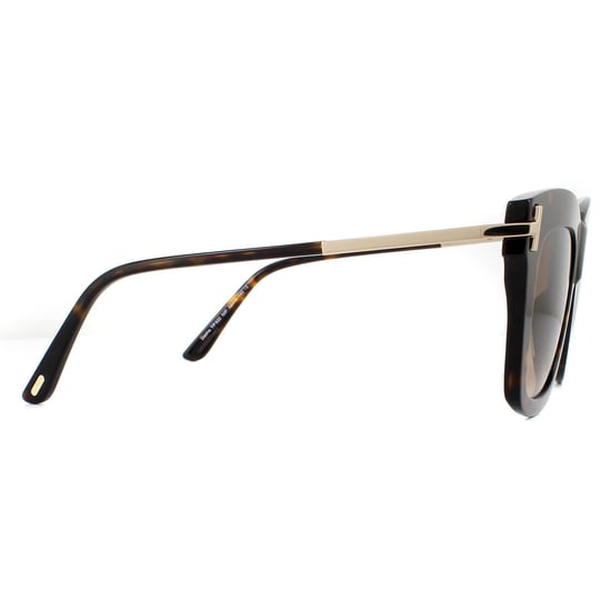 Tom Ford zonnebril Dasha FT0822 52F Dark Havana Brown Gradiënt - Image 4