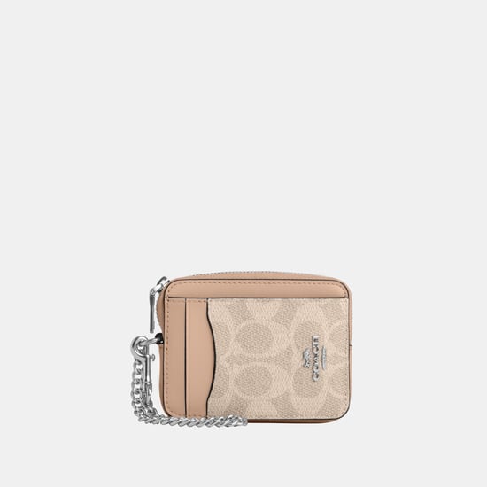 Zip Card Case in Signature Canvas