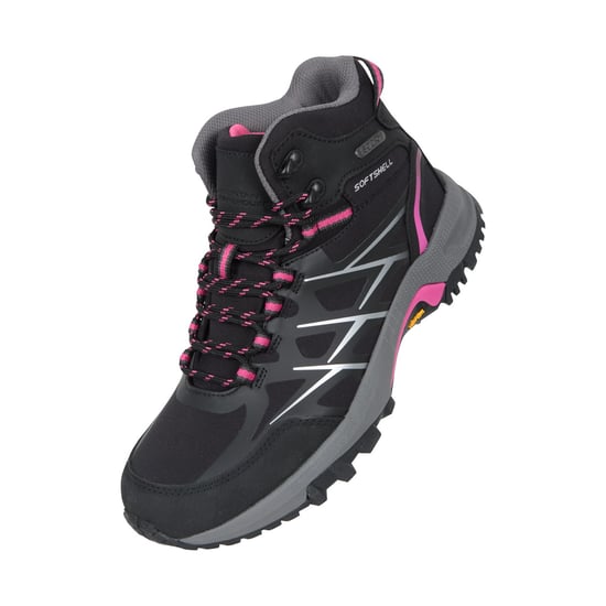 Mountain Warehouse Dames/Dames Extreme Byzantine Vibram Waterdichte Wandelschoenen (Zwart) - Image 1
