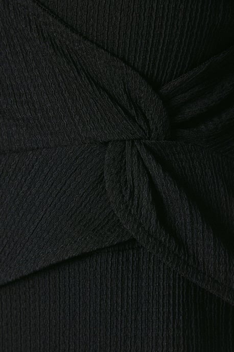 Angel Sleeve Knot Detail Top