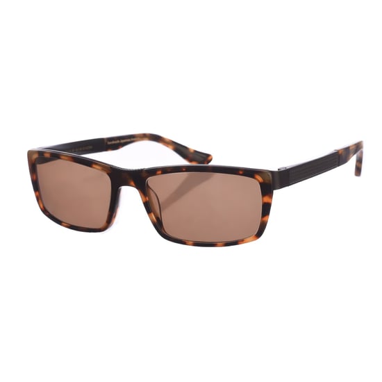 Rectangular acetate and metal sunglasses Z433 men
