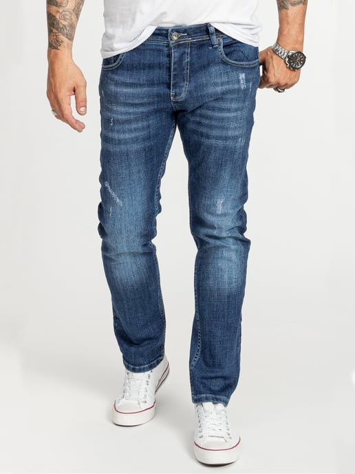 Rock Creek Jeans Blau