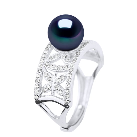 Ring Sieraden - Echte Gecultiveerde Zoetwaterparel Rond 8-9 mm - Image 1