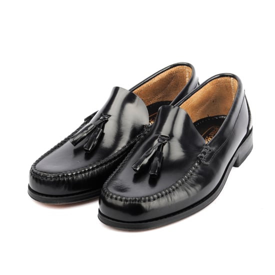 Man's Moccasin Shoe Sotoalto color Black