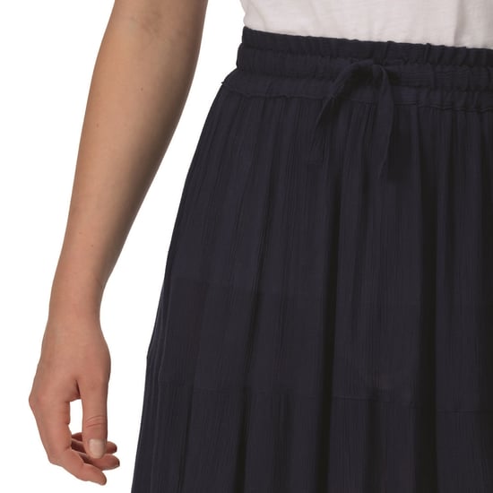 Regatta Dames/dames Hansika Tiered Rok (Marine) - Image 5