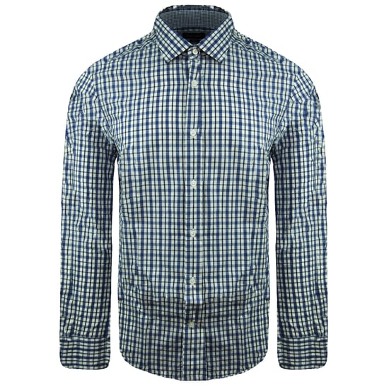 Eden Park Paris Slim Heren Blauw/Wit Overhemd - Image 1