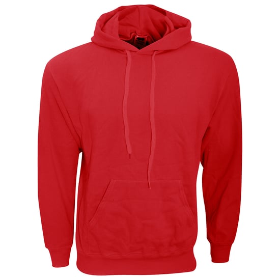 Fruit Of The Loom Heren Sweatshirt Met Capuchon / Hoodie (Rood) - Image 3