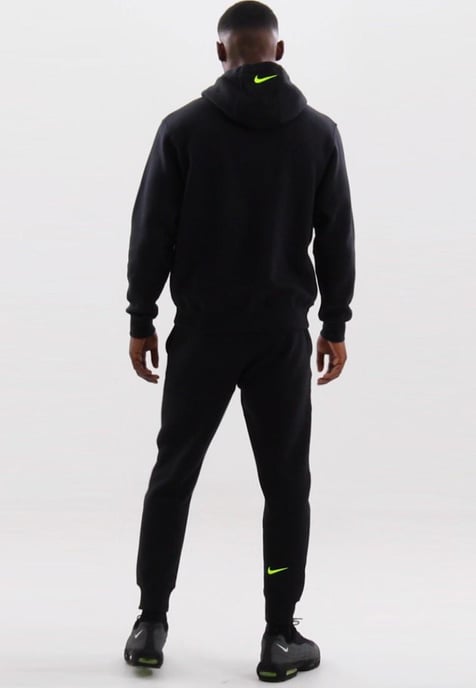 Nike Standard Issue Moto Overhead trainingspak in zwart - Image 2