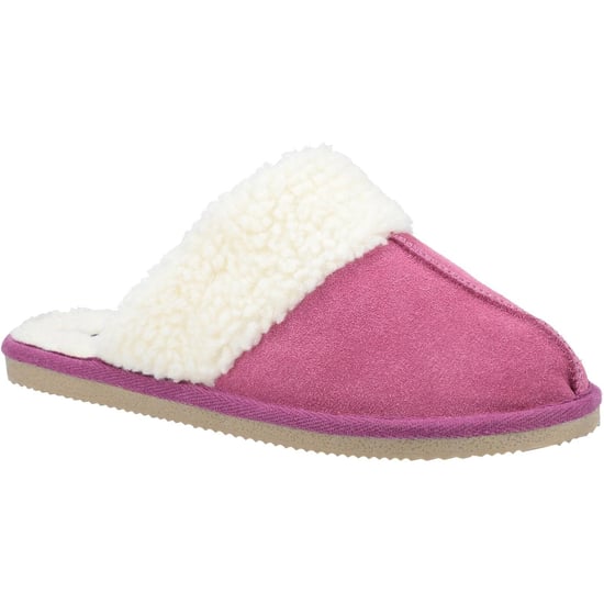 Hush Puppies Dames/dames Arianna Suède Slippers (Roze) - Image 1