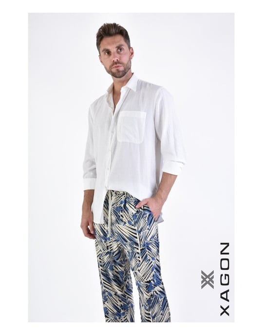 Xagon overhemd Manica Mannen Wit - Image 2