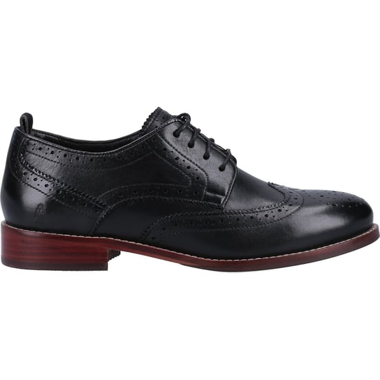 Hush Puppies Natalia Leer Vrouwen Navy Brogues Schoenen - Image 5