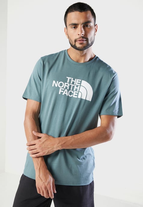 The North Face Heren T-shirt SS Easy Tee Stormblauw - Image 4