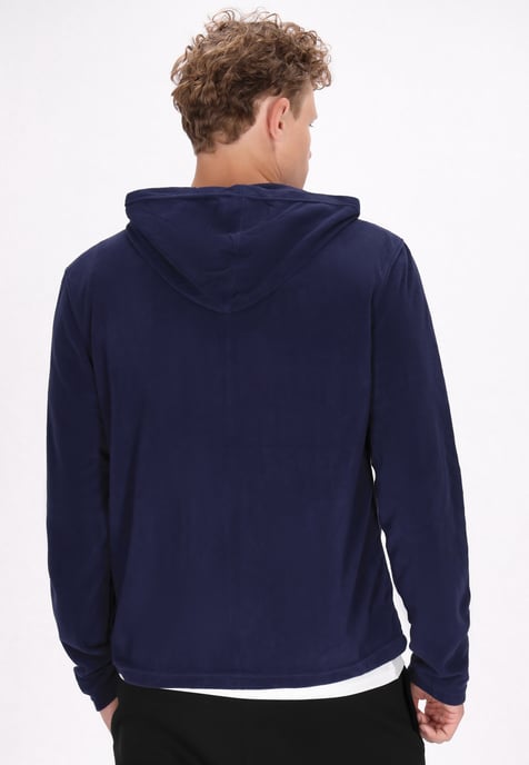 Mo Fleece jas Heren marine - Image 4