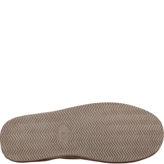 Hush Puppies Heren Coady Leren Slippers (Tan) - Image 3